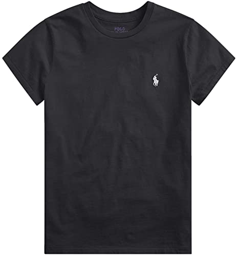 POLO RALPH LAUREN Tシャツ　ブラック POLO RALPH LAUREN Womens Crew Neck Jersey T-Shirt (X-Small, Black
